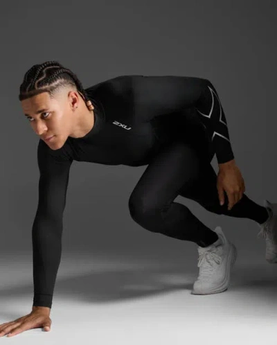 2xu Ignition Shield Compression Tights In Black