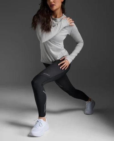 2xu Ignition Shield Compression Tights In Black