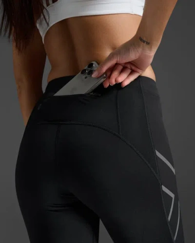2xu Ignition Shield Compression Tights In Black