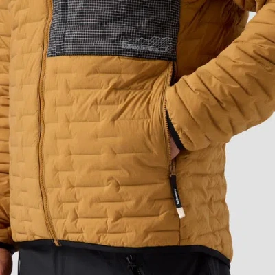 Backcountry Peale Primaloft Stitch-free Baffle Stretch Jacket In Brown