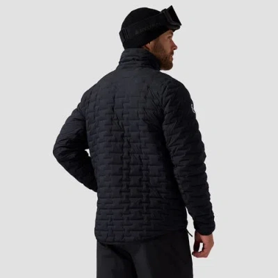 Backcountry Peale Primaloft Stitch-free Baffle Stretch Jacket In Black