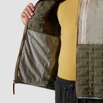 Backcountry Peale Primaloft Stitch-free Baffle Stretch Jacket In Brown