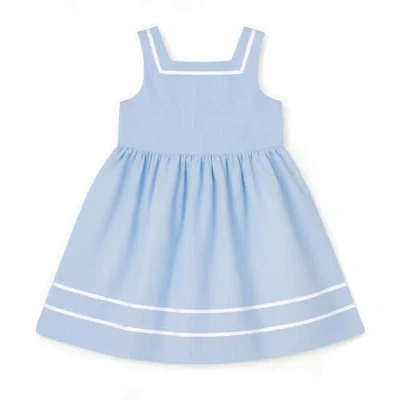 Florence Eiseman Pincord Dress In Blue
