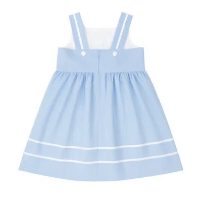Florence Eiseman Pincord Dress In Blue