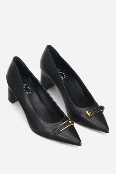 Agl Attilio Giusti Leombruni Agl Didi Cap Toe Pump In Black