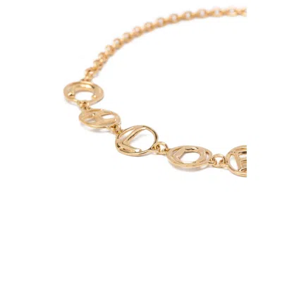 Chloé Gold Bracelets Women In Brown