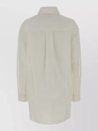 Jacquemus Mens Shirt Back Yoke Long Sleeves In Neutral