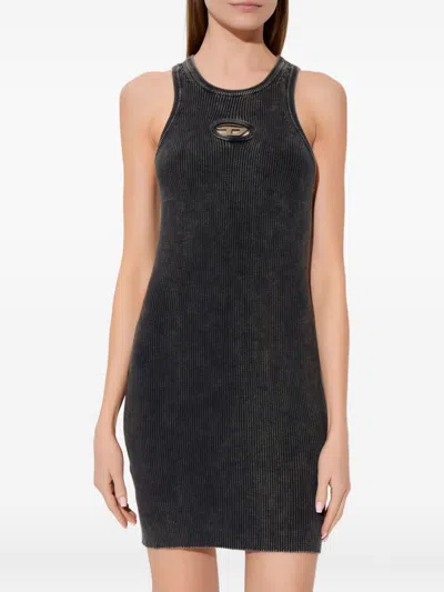 Diesel Cotton Dress In Multi