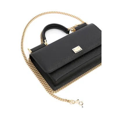 Dolce & Gabbana Embossed-iguana Leather Clutch Bag In Black