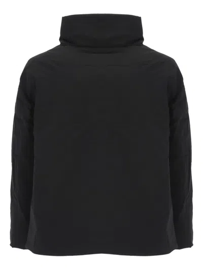K-way High-neck Jacket In Black