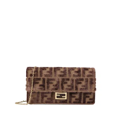 Fendi Brown Wallets & Purses Women In Brown