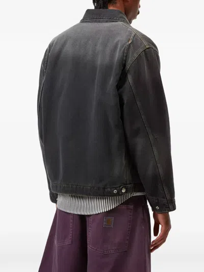 Carhartt Detroit Jacket Cotton Bradento Jackets Black In Multi