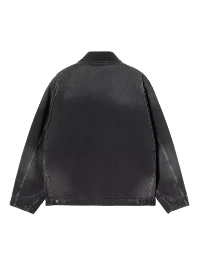 Carhartt Detroit Jacket Cotton Bradento Jackets Black In Multi