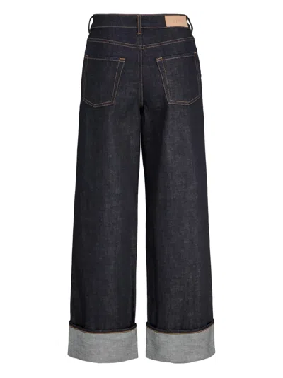 Jjxx Cuffed Jeans In Blue