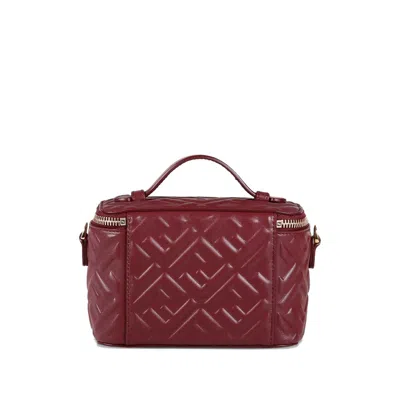Fendi Red Tote Bags Women In Burgundy
