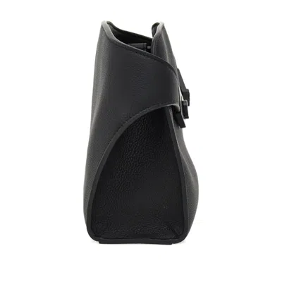 Ferragamo Black Messenger Bags Men In Red