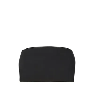 Ferragamo Black Messenger Bags Men In Red