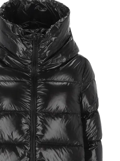 Emma E Gaia Hooded Jacket In Black