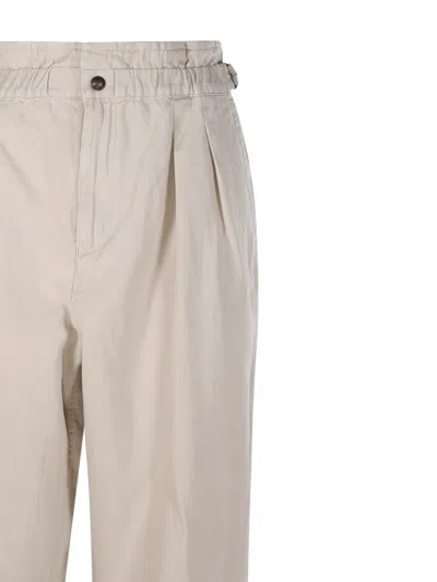 Isabel Marant Étoile Button-detail Casual Trousers In Neutral