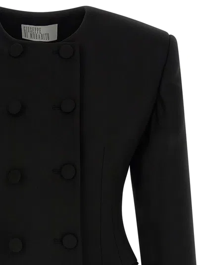 Giuseppe Di Morabito Tailored Double-breasted Blazer Style Dress In Black
