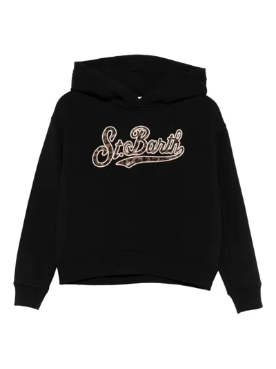 Mc2 Saint Barth Mindy Hoodie In Black