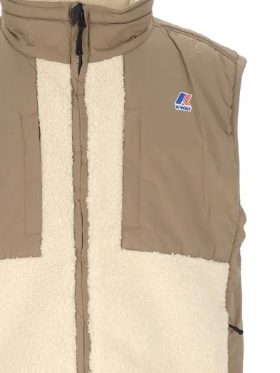 K-way Vital 4.0 Zip-up Gilet In Neutral