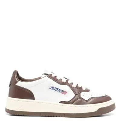 Autry Medalist Low-top Leather Sneakers In Multi