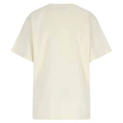 Stella Mccartney Woman T-shirt Cream Size L Cotton In White