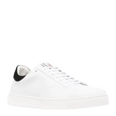 Lanvin Low-top Sneaker In Smooth Calf Leather In White