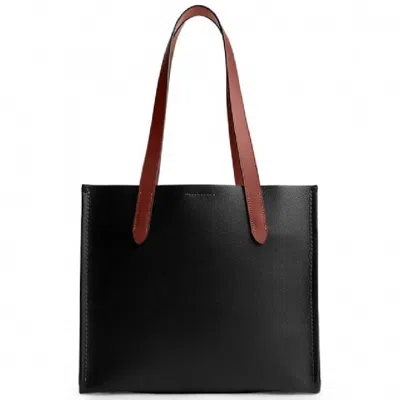 Coach Relay Graphic 34 Tote Bag In Black