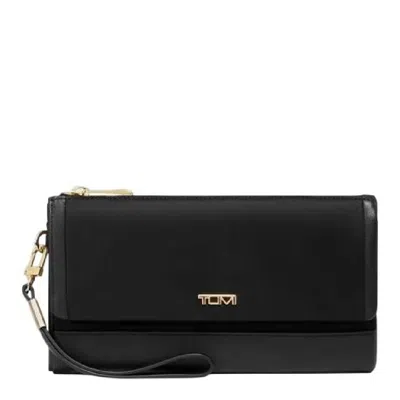 Tumi Removable Leather Wristlet Travel Wallet In Multi