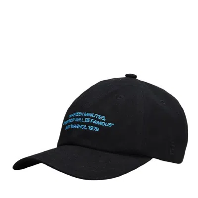 Etudes Studio Etud Adjustable Cotton Hat In Black