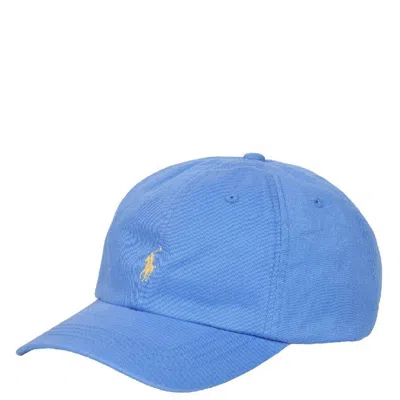 Polo Ralph Lauren Embroidered Logo Baseball Cap In Blue