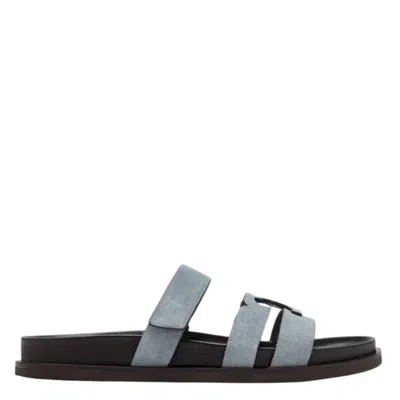 Tory Burch Ines Sport Slides In Blue