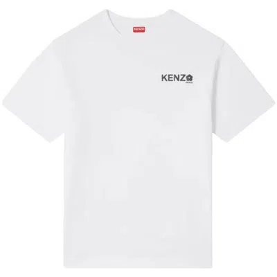 Kenzo Boke Flower Cotton T-shirt In White