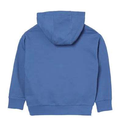 Young Versace Kids Medusa Big Greca Hoodie In Blue