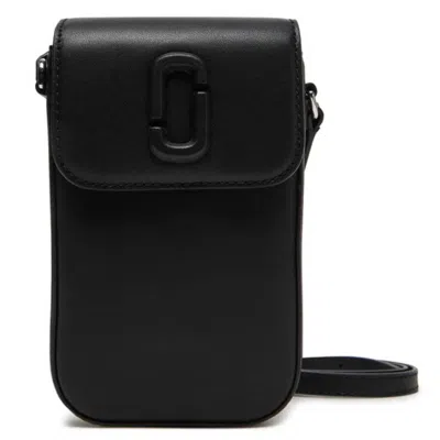 Marc Jacobs The Clover Phone Crossbody Bag In Black