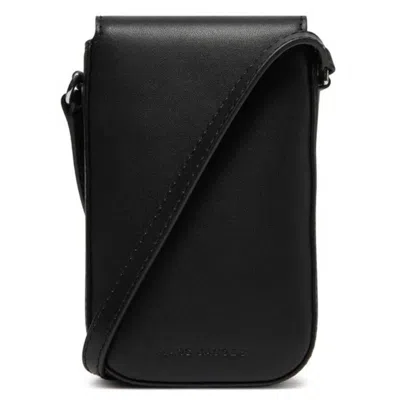 Marc Jacobs The Clover Phone Crossbody Bag In Black