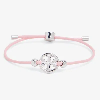 Tory Burch Icon Slider Bracelet In Pink