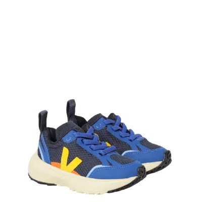 Veja Canary Elastic Laces Alveomesh Sneakers In Blue