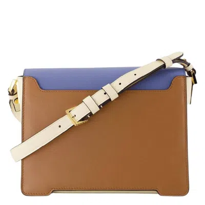 Marni Adjustable Shoulder Strap Medium Bag In Brown