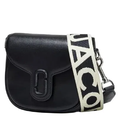 Marc Jacobs Adjustable Webbing Strap Saddle Bag In Black