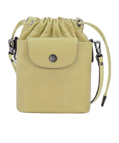 Longchamp Le Pliage Xtra Xs Drawstring Bucket Bag In Neutral