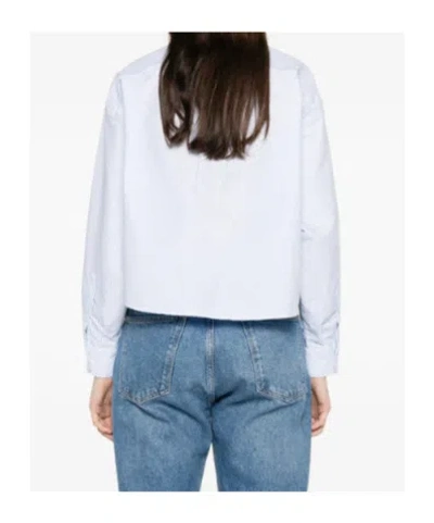 Apc A.p.c. Striped Shirt In White