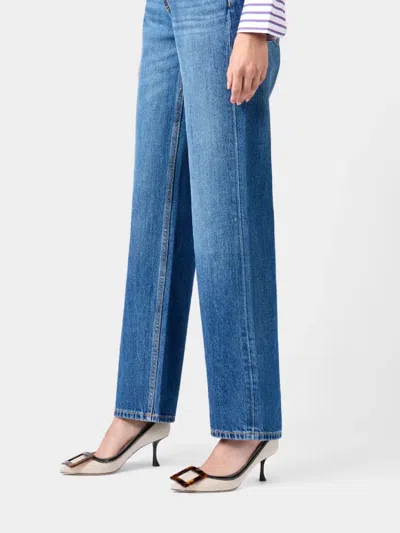 Roger Vivier Viv' In The City Pumps In Canvas In Multi