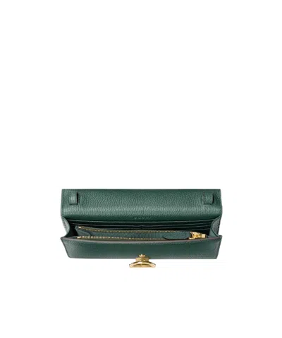 Gucci Half Horsebit Wallet On Chain In Green