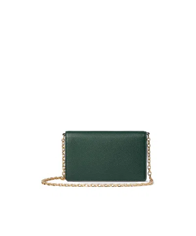 Gucci Half Horsebit Wallet On Chain In Green