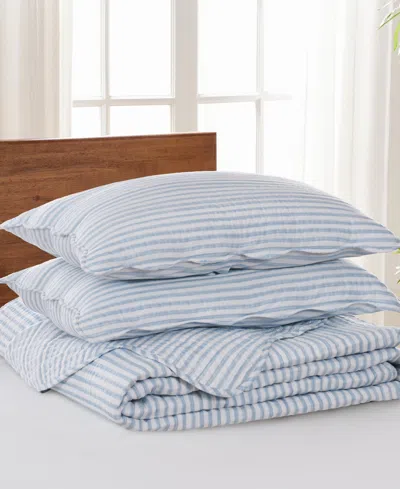 Levtex Home Martha Stripe Reversible 2-pc. Bedspread Set, Twin In Blue