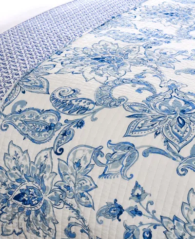 Levtex Home Bennett Reversible 3-pc. Bedspread Set, King In Blue