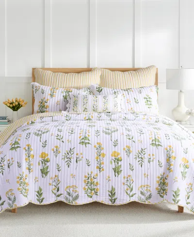 Levtex Home Daffodil Reversible 2-pc. Quilt Set, Twin/twin Xl In Yellow